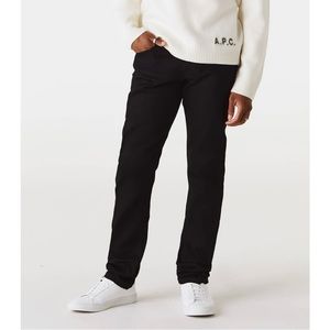 APC petite standard jean in black